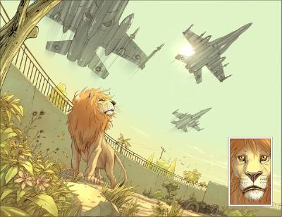 Zill, dans le zoo avant le bombardement