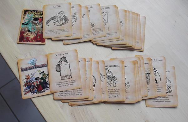 Cartes pour Tranchons & Traquons