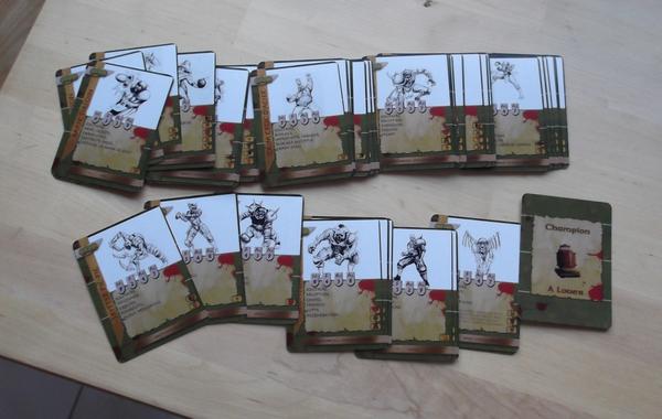 Cartes des Champions