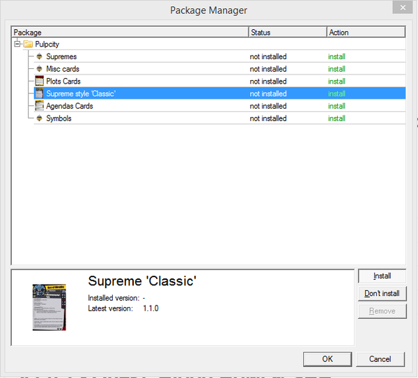 Package Manager