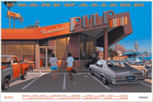 Pulp Fiction, par Laurent Durieux