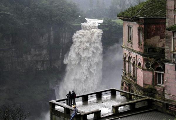 Salto del Tequendama, un hôtel perdu en Colombie