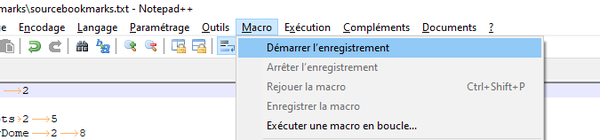 Enregistrer une macro