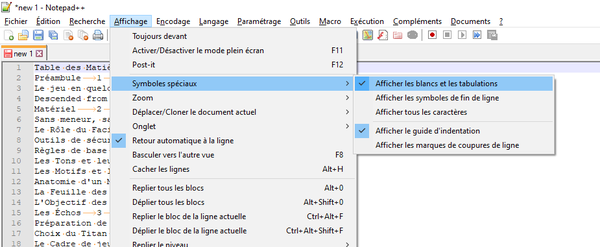 Menus d