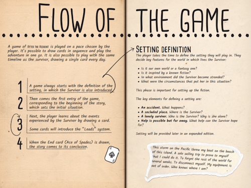 Page intérieure - Flow of the Game