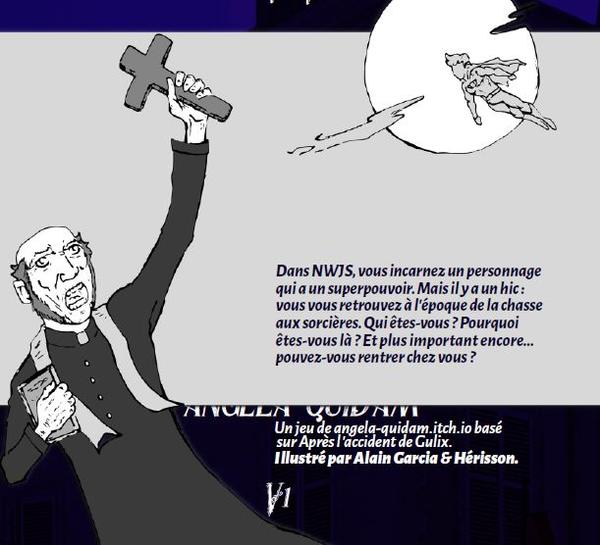 Un prêtre se dresse