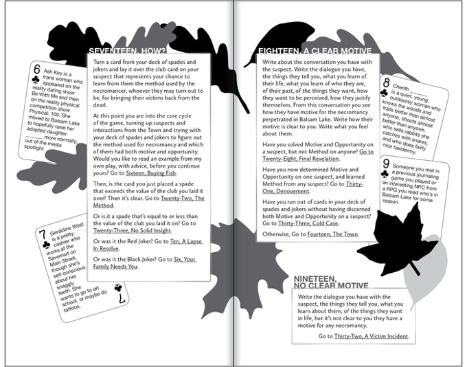 Une double-page intérieure Une double-page intérieure