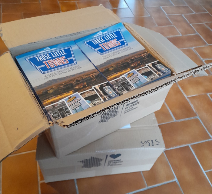 Deux cartons remplis à ras-bord !