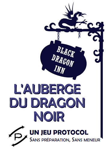 Enseigne de l'auberge du dragon noir